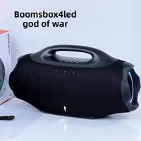 Nuevo Altavoz Portátil BOOMSBOX4 para Exteriores, Alta Potencia, Bajos Profundos, Subwoofer, Audio Estéreo para Fiestas en Casa