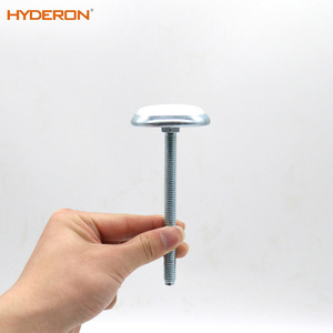 ขาเฟอร์นิเจอร์ปรับระดับได้ Hyderon ทำจากเหล็ก ขนาดเส้นผ่านศูนย์กลาง 58 มม. ดีไซน์มินิมอล ติดตั้งง่าย - Product Image 5