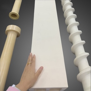 99% Tube long carré à deux trous <span class=keywords><strong>en</strong></span> <span class=keywords><strong>alumine</strong></span> de haute pureté - Product Image 1