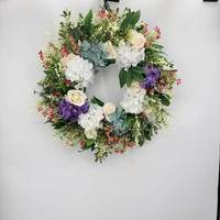 Dekorasi Natal: Daun Pinus, Bunga Pinus, Buah-buahan Merah, Garland, Rotan Cedar