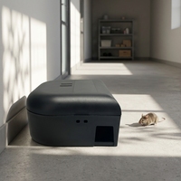 Fabricant OEM ODM de stations de pièges à souris en plastique imperméables, petits pièges à appâts pour souris avec conception empilable