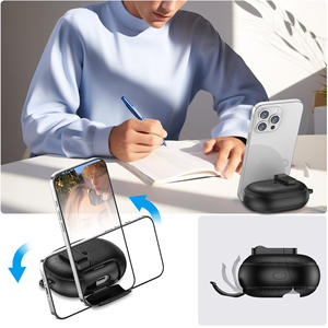 Étui de protection pour écouteurs Huawei FreeBuds Pro 5, texture litchi avec boucle, étui antichoc pour écouteurs - Product Image 2