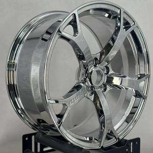 Jantes en alliage gris anthracite brossé, légères, rigides, sportives, parfaites <span class=keywords><strong>pour</strong></span> les berlines, améliorations esthétiques extérieures - Product Image 1