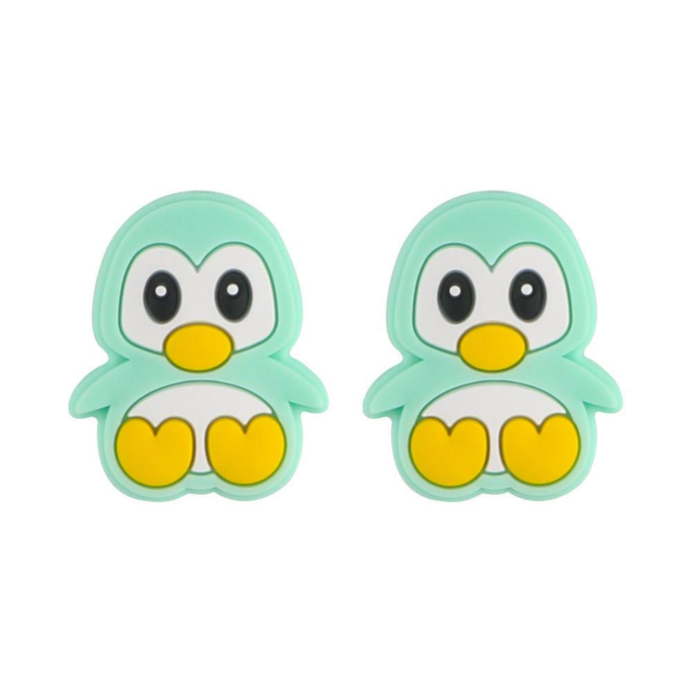 Penguin Focal bead Mint Green SA225