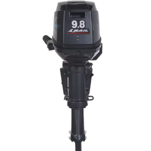 Nouveau moteur de bateau miniature 4hp 74,6cc 2 temps avec pompe à eau de mer pour bateaux à rames et hélices marines - Product Image 2