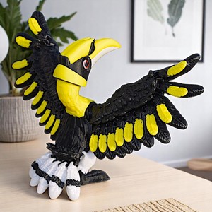 <span class=keywords><strong>Figurine</strong></span> mobile pour enfants <span class=keywords><strong>de</strong></span> jouet <span class=keywords><strong>de</strong></span> perroquet imprimé en 3D le plus vendu avec le cadeau et la statue uniques <span class=keywords><strong>de</strong></span> grand bec - Product Image 1