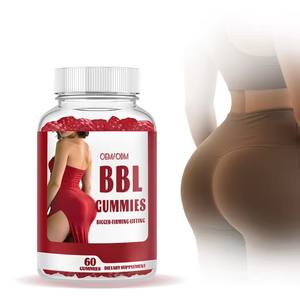 BBL Booty Gummies Men Herbal Extracts High-Protein Organic <b>Enhance</b> Curvy Bigger <b>Butt</b> Fast Growth Firm Lift Berry Fruit - Product Image 4