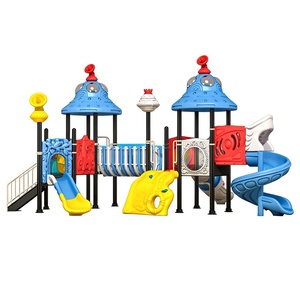 Parque Infantil Exterior para Niños con Tobogán y Laberinto <span class=keywords><strong>de</strong></span> Túneles, Diseño OEM/ODM, para Proyectos Inmobiliarios - Product Image 3