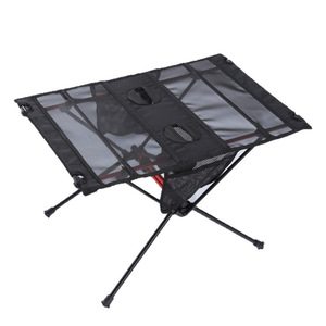 Folding Outdoor <b>Table</b> 60x40x39 Cm Mesh <b>Storage</b> Portable <b>Camping</b> Picnic Use - Product Image 4
