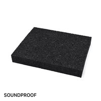 Feuille d'isolation en mousse acoustique NBR pour revêtement de conduit d'appartement avec design moderne et isolation thermique