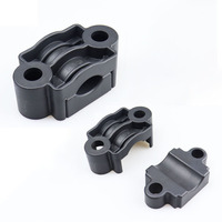 Pince de câble en plastique Nylon haute tension PA66 HV support de clip de câble à noyau unique dans l'armoire de commutation pince de câble