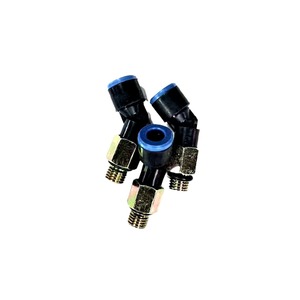 Airship Gas Line <b>Quick</b> Connect Elbow FT-8*6-M12*1.5 135 Degree Plastic <b>Connector</b> Pneumatic Parts - Product Image 1