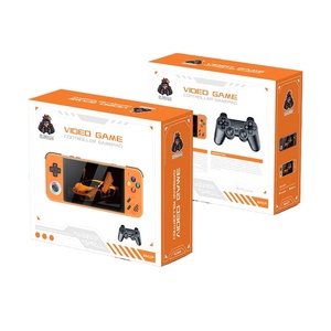 Consola Portátil Retro 4.2 IPS con Más de 20000 Juegos, 30 Emuladores (PS1, N64, GBA, MAME, M41), Joystick 3D, Salida de TV, 2 Controles Inalámbricos, Naranja Mate - Product Image 1