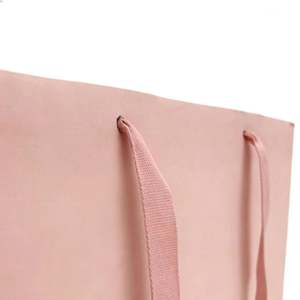 Bolsas de Papel Kraft Trapezoidales Rosas Biodegradables y Ecológicas Personalizadas para Empaque de Flores - Product Image 6