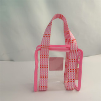 Sac transparent Logo personnalisé écologique isolé fourre-tout refroidisseur sac à déjeuner pour les femmes pliable à la mode imprimé sac fourre-tout