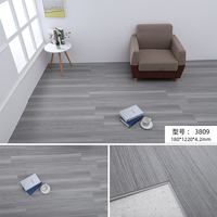 Hochwertiger EverJade SPC PVC Vinyl-Klickboden 5mm/8mm Wasserdicht für Innenräume mit Grafikdesign MSPC-Bodenbelag