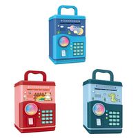 Tirelire électronique Offre Spéciale, tirelire de banque Tirelire numérique pour enfants Monnaie d'épargne Coffre-fort Atm Tirelire/