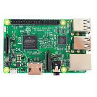 Raspberry Pi 3 Modelo B 1GB LPDDR2 BCM2837 1.2GHz Quad-Core Cortex-A53 WiFi y BT, Computadora de Placa Única 85x56x17mm, Fabricada en Guangdong