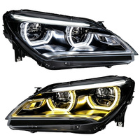 Pour BMW F06 F12 F13 Série 6 Phares 2011 2012 2013 Haute Spécification Xénon HID LED Angel Eye Feux de Jour Full Upgrade