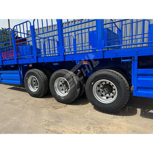 Personalizable FeiChi fábrica 3 ejes resistente valla de carga Animal ganado <span class=keywords><strong>jaula</strong></span> semirremolque con alta calidad para la <span class=keywords><strong>venta</strong></span> - Product Image 5