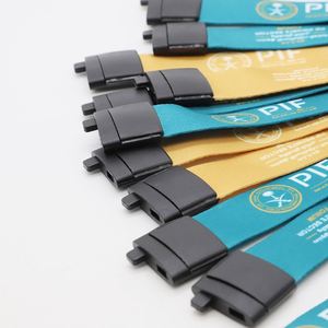 Custom Polyester Lanyards Strap Heat Transfer Safety Breakaway ID Badge Holder With Lobster Clasp Official Staff Lanyard - Product Image 4
