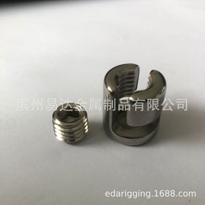 Clip para Cable de Acero Inoxidable Eda 316 de 10 mm, Tipo Universal Métrico para Uso General - Product Image 3