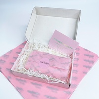 Papier d'écriture non couché en pâte de bois 17 g/m² 49x74 cm, emballage cadeau imprimé quadricolore avec logo personnalisé, recyclable, 100 pièces