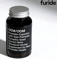 Capsules de prostate OEM/ODM avec Saw Palmetto extrait de graines de citrouille bêta sitostérol supplément à base de plantes pour la santé de la prostate des hommes