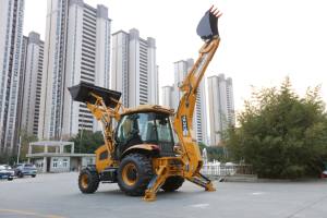 Mini-chargeuse Bekhoe certifiée CE, multifonctionnelle, économique, modèle 4x4, chargeuse-excavatrice Bekhoe à vendre - Product Image 3