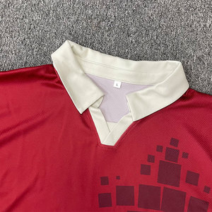 Camiseta de Fútbol con Estampado Geométrico Personalizado, Poliéster de Secado Rápido, Ropa Deportiva Transpirable, Camiseta de Fútbol Urbana - Product Image 2