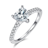 Bague en or 18k pour femme, bijoux de bonne qualité, superbe, cœur cassé, accessoires