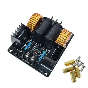 零电压开关 (ZVS) 1000W 20A感应加热器电路通电加热模块低电压用于反激式驱动线圈DIY配件