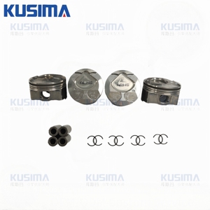 Kit de Pistones de Motor de Calidad OEM de 86 mm con Anillos y Pasadores para Toyota <span class=keywords><strong>GT86</strong></span> Subaru FA20 <span class=keywords><strong>2.0</strong></span> 2.0L Gasolina SU00300141L SU00300137R STD - Product Image 1