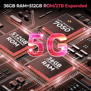 Oukitel wp56 16000mAh Tuổi thọ pin dài Điện thoại thông minh 45W sạc nhanh loa lớn cắm trại ánh sáng 5G phiên bản toàn cầu điện thoại gồ ghề - Product Image 6