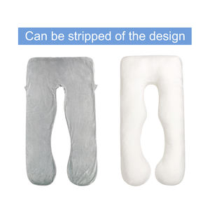 Usine AOKA personnalisé diverses spécifications oreiller <span class=keywords><strong>de</strong></span> <span class=keywords><strong>grossesse</strong></span> en forme <span class=keywords><strong>de</strong></span> C ou oreiller <span class=keywords><strong>de</strong></span> maternité complet en forme <span class=keywords><strong>de</strong></span> U avec housse lavable - Product Image 2