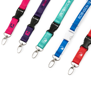 Low MOQ Dye Sublimation Polyester <b>Keychain</b> Lanyard <b>Personalized</b> Custom Logo Printing Lanyard - Product Image 2