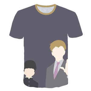 เสื้อยืดผู้ชายลายการ์ตูน 3 มิติ อนิเมะวันพันช์แมน ดีไซน์คอสเพลย์เจโนส ไซตามะ แบบส่วนตัวและยั่งยืน - Product Image 4