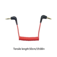 Câble adaptateur TRS 3,5 mm vers TRRS 3,5 mm pour micros RODE SC7 SC2, Video MIC Wireless GO et micros de type Mics