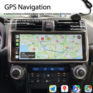 12.3 Navirider Android 13 para Toyota 4Runner 2009-2019, GPS para Auto, Navegación, Reproductor Multimedia, Radio, Aire Acondicionado - Product Image 2