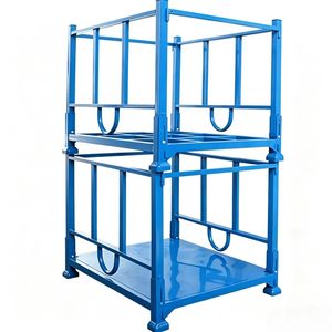 Scaffale Pieghevole Personalizzato per Stoccaggio, Impilabile, Verniciato a Polvere o Zincato per Magazzino - Product Image 1