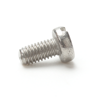 Vis à tête fraisée fendue en acier inoxydable ISO 1207 SS304 M2 M3 M4 M5 M6 résistantes à la corrosion