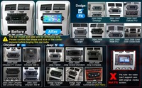 Autoradio Android 15 à démarrage rapide pour Jeep Compass Chrysler PT Cruiser Dodge RAM 1500 2500, écran 6,2 pouces, 4G CarPlay MP5 intégré