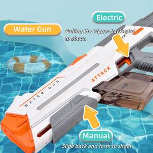 Venta al por mayor barato de mano de alta presión eléctrica Manual de agua Bairsoft <span class=keywords><strong>pistola</strong></span> de agua para niños pistolas de agua - Product Image 3