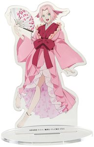 Figura Acrílica de Personaje de Anime OEM Odm a3 <span class=keywords><strong>Boruto</strong></span> 02 Hyakki Yagyo Ver Sakura Haruno - Product Image 4