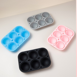 Moule à glaçons sphériques en forme de rose, très populaire, compatible congélateur, pour whisky glacé, à congélation rapide - Product Image 4