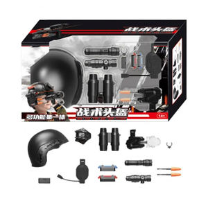 Super Cool <span class=keywords><strong>Counter-Strike</strong></span> Pretend Role Play Juguete táctico militar Niños Incluye Casco negro Auriculares Binoculares Hecho de plástico - Product Image 5