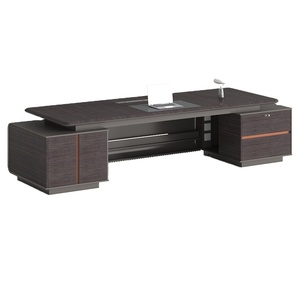 Escritorio Ejecutivo Moderno y Lujoso para Gerentes de <span class=keywords><strong>Hotel</strong></span>, Jefes de Hospital y Directores Generales - Uso en Oficina en Casa - Product Image 4