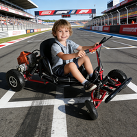 Vente directe – Buggy de plage électrique tout-terrain haute performance pour adulte, 90 cm³, 2 temps, robuste, avec pédales, type kart de drift