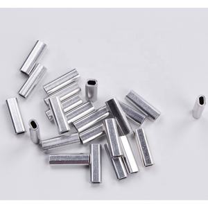 שרוולים ריבים דיג שרוולים יחיד חוט אלומיניום יחיד חור אלומיניום ארגמן שרוול <span class=keywords><strong>crimp</strong></span> - Product Image 4