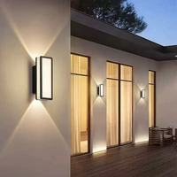 Nouvelle Arrivée 2025 Applique Murale LED Extérieure Étanche, Lumière Haut et Bas Rotative pour Bureau, Maison, Salon et Hôtel, Décoration